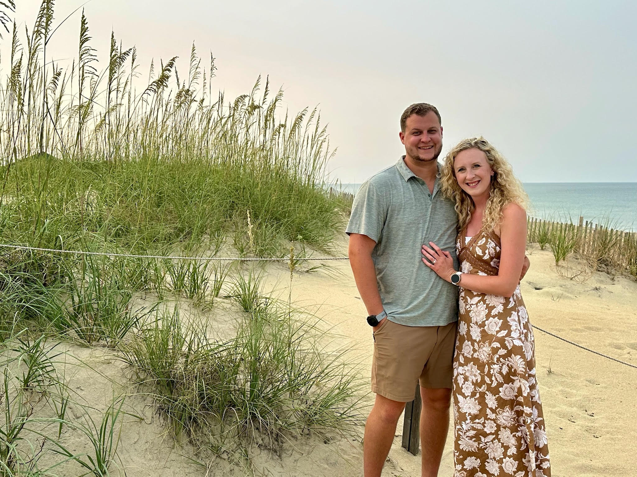 SL 2 Sara Kate and husband by a sand dune